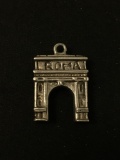 Roma Arch Sterling Silver Charm Pendant