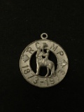 RCMP 1873-1973 Sterling Silver Charm Pendant