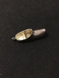 Vintage Clog Sterling Silver Charm Pendant