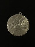 Florida Sterling Silver Charm Pendant