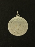 Wethersfield Country Club Ram Sterling Silver Charm Pendant