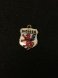 Giessen Coat of Arms Antique Sterling Silver Charm Pendant