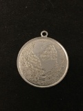 WOW 1964 New Yorks World Fair Sterling Silver Charm Pendant