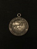 Seal of the State of Indiana Sterling Silver Charm Pendant