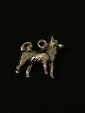 Big Dog - Maybe German Shepherd Sterling Silver Charm Pendant