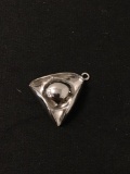 Revolutionary War 3 Pointed Hat Sterling Silver Charm Pendant