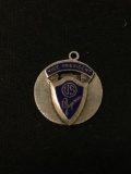 Vice President US Jaycees Sterling Silver Charm Pendant