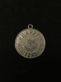 Vintage Happy Anniversary Sterling Silver Charm Pendant