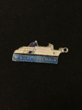 Sterling Silver MS Chi-Cheemaun Cruisline Freighter Ship Charm Pendant