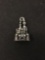 Disneyland Castle Sterling Silver Charm Pendant