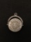 RARE 1964 The Worlds Fair New York Sterling Silver Charm Pendant