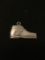 Vintage Work Shoe Sterling Silver Charm Pendant