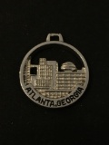 Atlanta Georgia Sterling Silver Charm Pendant