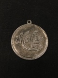 Mother Engraveable Sterling Silver Charm Pendant
