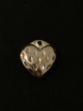 Heart Sterling Silver Charm Pendant