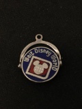 Disney Walt Disney World Sterling Silver Charm Pendant