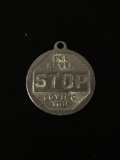 Ill Never Stop Loving You Sterling Silver Charm Pendant