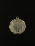 Young Girl Sterling Silver Charm Pendant