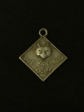 Cub Boy Scouts of America Vintage Sterling Silver Charm Pendant