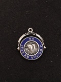 Virginia Beach Virginia Sterling Silver Charm Pendant