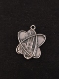 Chicago and the Atom December 2, 1942 - Sterling Silver Charm Pendant