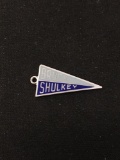 Bruce Shulkey Pennant Sterling Silver Charm Pendant