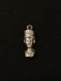 Egyptian God Sterling Silver Charm Pendant