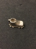 Work Boot Sterling Silver Charm Pendant