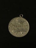 WELLS Graduation Sterling Silver Charm Pendant