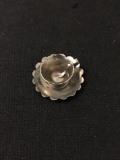 Tea Cup 3D Sterling Silver Charm Pendant