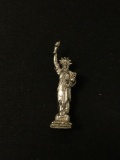 Statue of Liberty Sterling Silver Charm Pendant