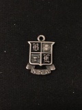 RARE NSA Sterling Silver Charm Pendant