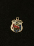 Semmering Coat of Arms Antique Sterling Silver Charm Pendant