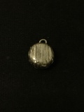 Cake Sterling Silver Charm Pendant