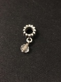 Pandora ALE Dangle Gem Sterling Silver Charm Pendant