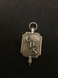 CPS Vintage Jostens Sterling Silver Charm Pendant