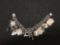 WOW 7 Inch Loaded Sterling Silver Charm Bracelet - 80 Grams Sterling Silver