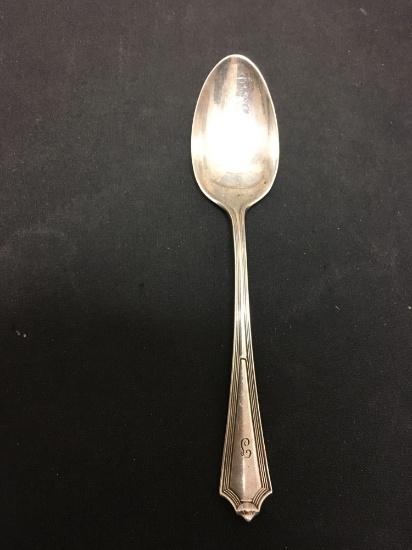 Signed Designer 1911 Sterling Silver 6in Long Spoon - 20 Grams