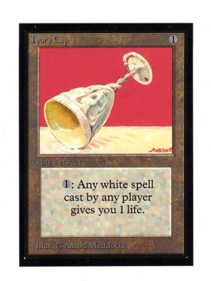 MTG Magic the Gathering IVORY CUP Collectors Edition Trading Card