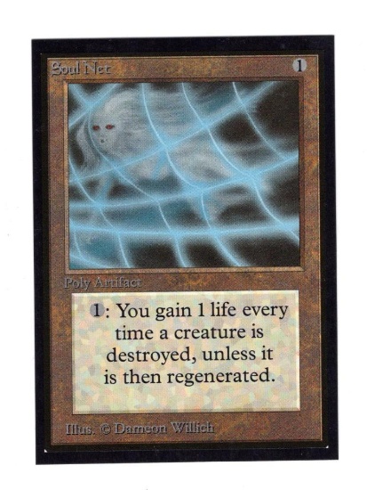 MTG Magic the Gathering SOUL NET Collectors Edition Trading Card