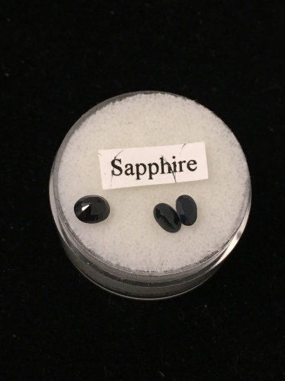 Lot of 3 Sapphire Gemstones