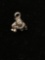Crawling Baby Sterling Silver Charm Pendant