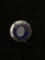 Quota International Lapel Pin Sterling Silver Charm Pendant