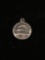 Mount Vernon Virginia Sterling Silver Charm Pendant