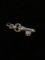 Petite Key Sterling Silver Charm Pendant