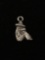 Sombrero Man Sleeping Sterling Silver Charm Pendant