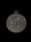 Aquarius Zodiac Sterling Silver Charm Pendant