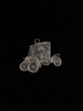 AAA 1912 Brush Runabout Sterling Silver Charm Pendant
