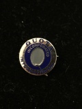 Quota International Lapel Pin Sterling Silver Charm Pendant