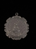 Bridesmaid Sterling Silver Charm Pendant